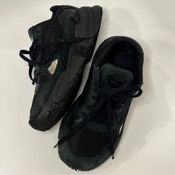 Adidas Triple Black Athletic Shoes - Picture 3 of 5